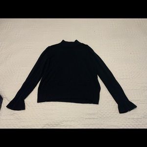 Used black long sleeve sweater top